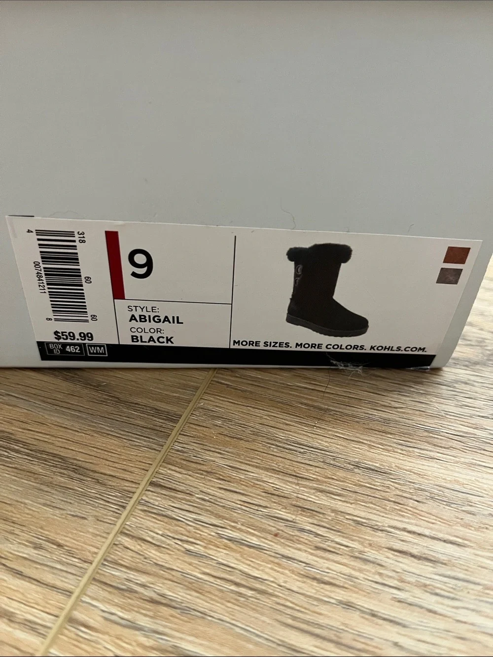 SO Black Faux Fur-Trim Winter Boots